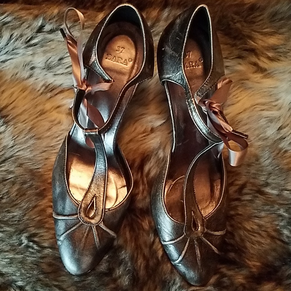 Zara Lace up Shoe